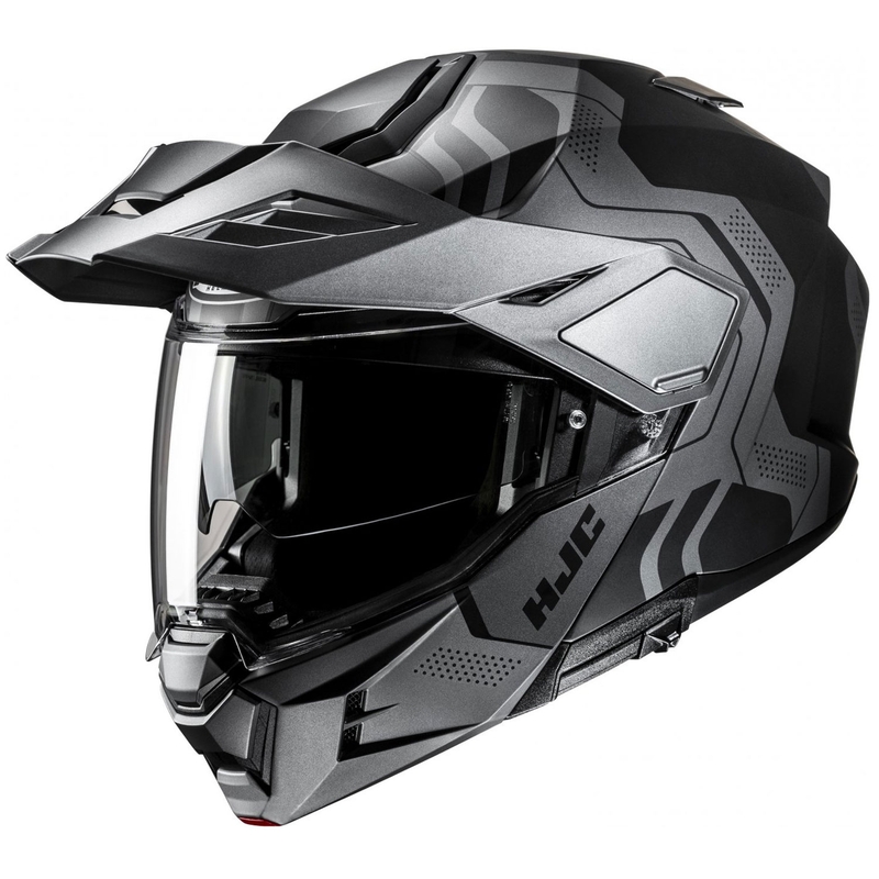Klapphelm Motorrad HJC i80 Velly MC5SF schwarz-grau