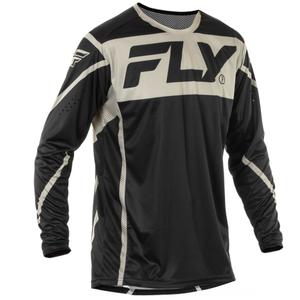 Motocross-Trikot FLY Racing Lite schwarz-grau