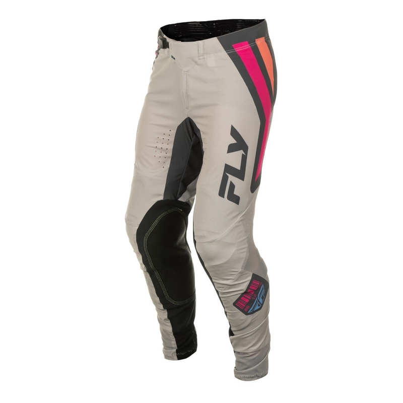 Motocrosshose FLY Racing Lite Vice grau-rosa