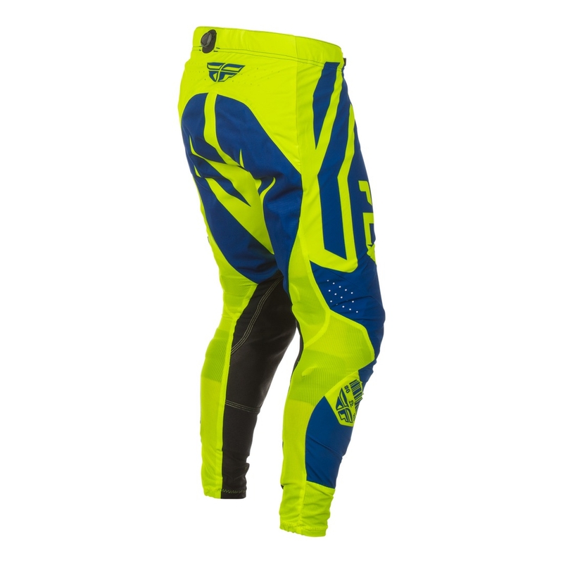 Motocross-Hose FLY Racing Lite Lancer blau-fluo gelb