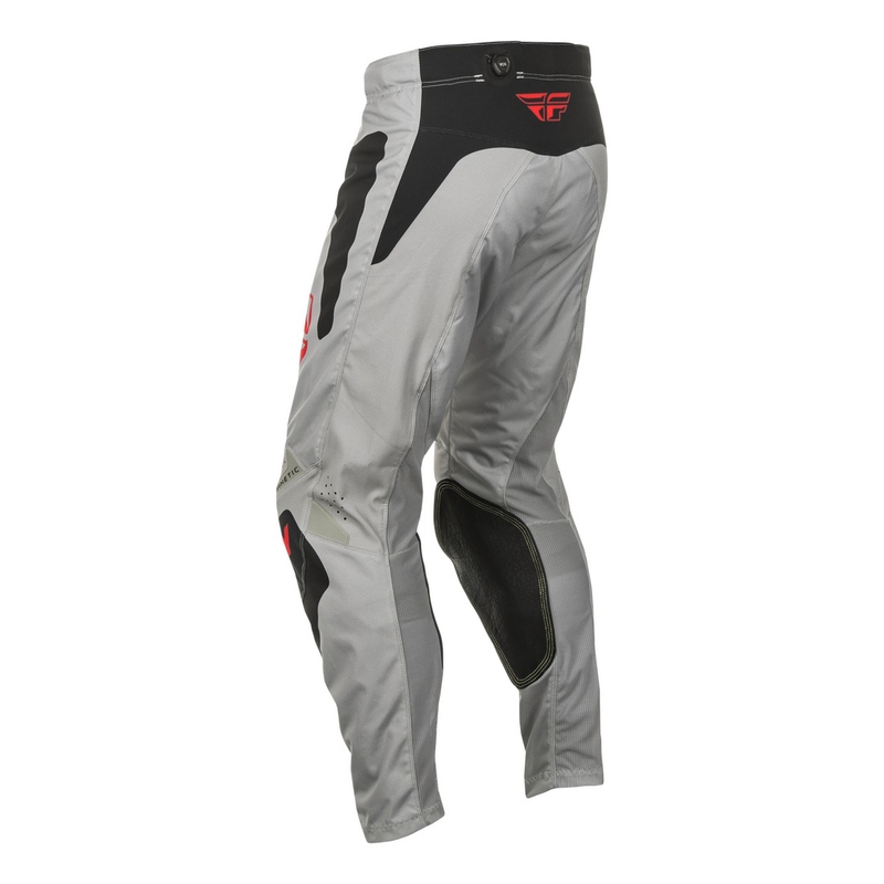 Motocrosshose FLY Racing Kinetic Sym grau-rot-schwarz