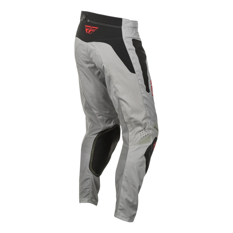 Motocrosshose FLY Racing Kinetic Sym grau-rot-schwarz