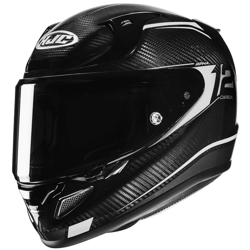 Integralhelm Motorrad HJC RPHA 12 CARBON Keres MC5 schwarz-weiß