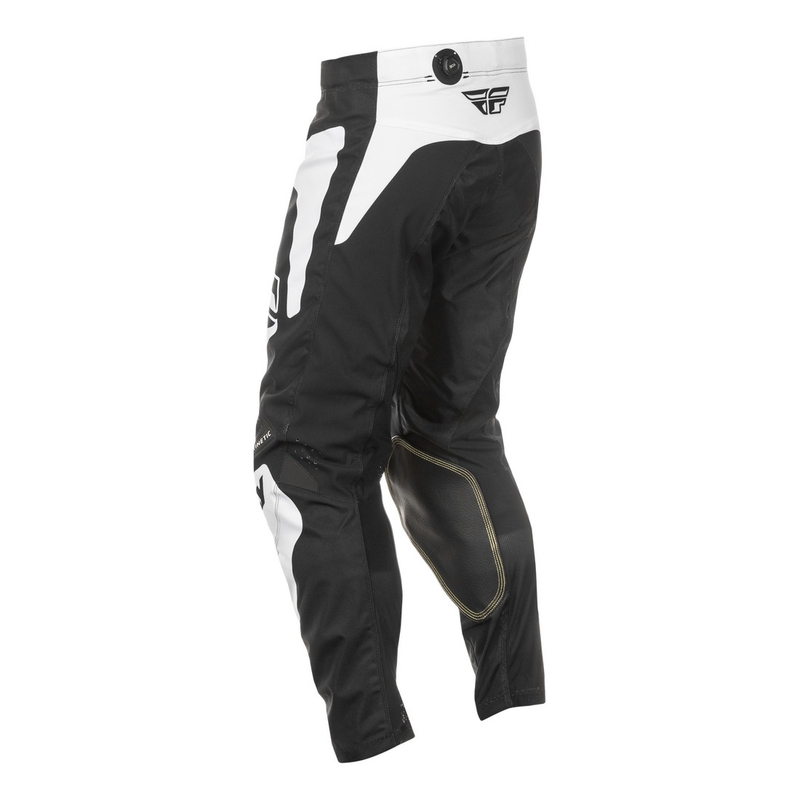 Motocrosshose FLY Racing Kinetic Sym schwarz-weiß