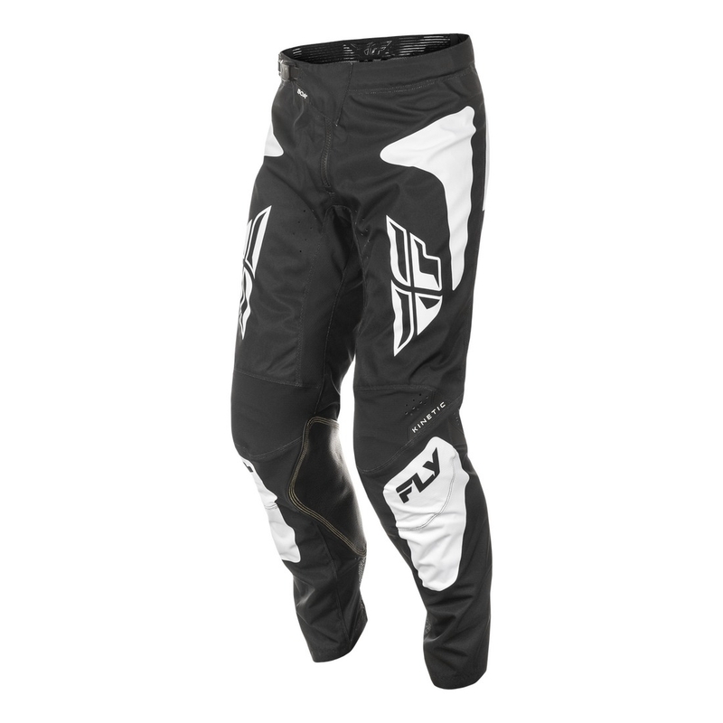 Motocrosshose FLY Racing Kinetic Sym schwarz-weiß