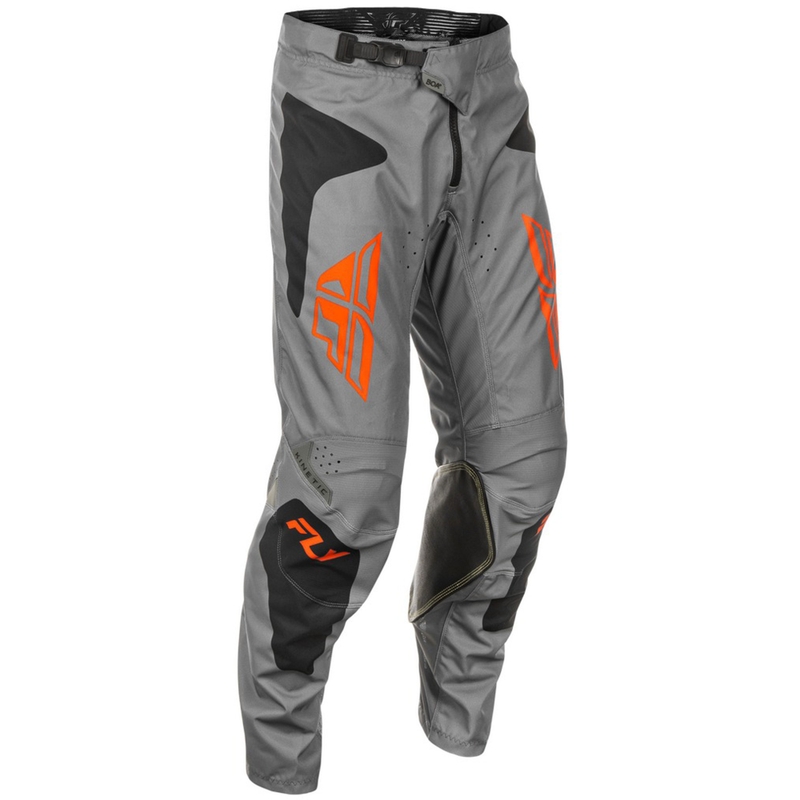Motocrosshose FLY Racing Kinetic Sym grau-orange-schwarz