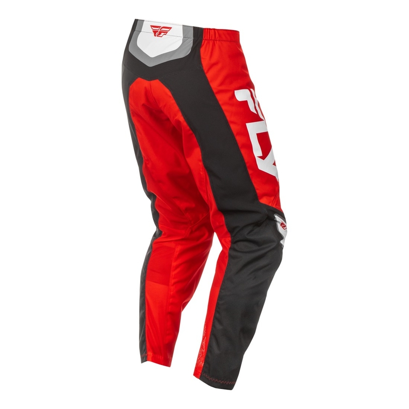 Motocrosshose FLY Racing F-16 schwarz-rot-weiß