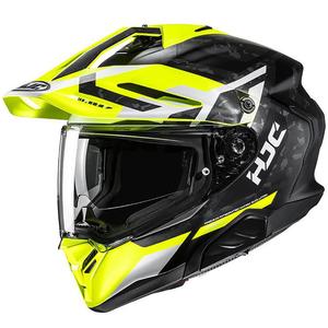 Enduro-Motorradhelm HJC RPHA 60 Dakar MC3HSF fluo gelb-schwarz