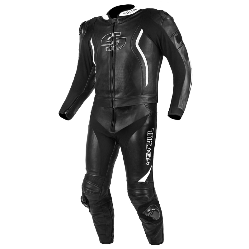 Tschul 535 schwarz-weißer Herren-Overall Ausverkauf