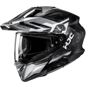 Enduro-Motorradhelm HJC RPHA 60 Dakar MC5SF schwarz-grau-weiß