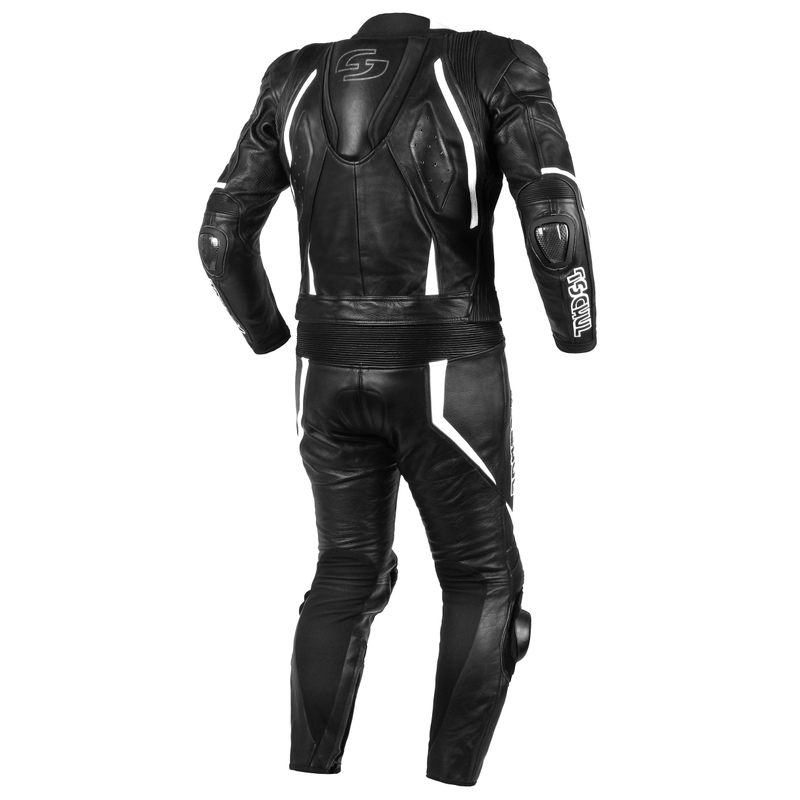 Tschul 535 schwarz-weißer Herren-Overall Ausverkauf