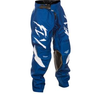 FLY Racing Kinetic Stoke Kinder-Motocross-Hose blau-weiß