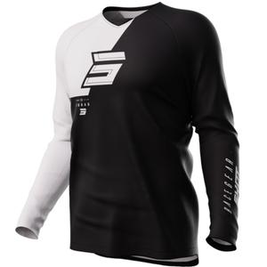 Motocross-Trikot Shot Squad schwarz Ausverkauf