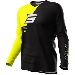 Motocross-Trikot Shot Squad fluo gelb Ausverkauf