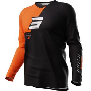 Motocross-Trikot Shot Squad orange Ausverkauf