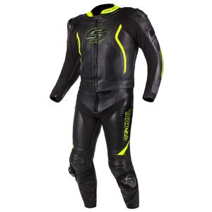 Herren Tschul 535 schwarz-fluorgelber Jumpsuit Ausverkauf