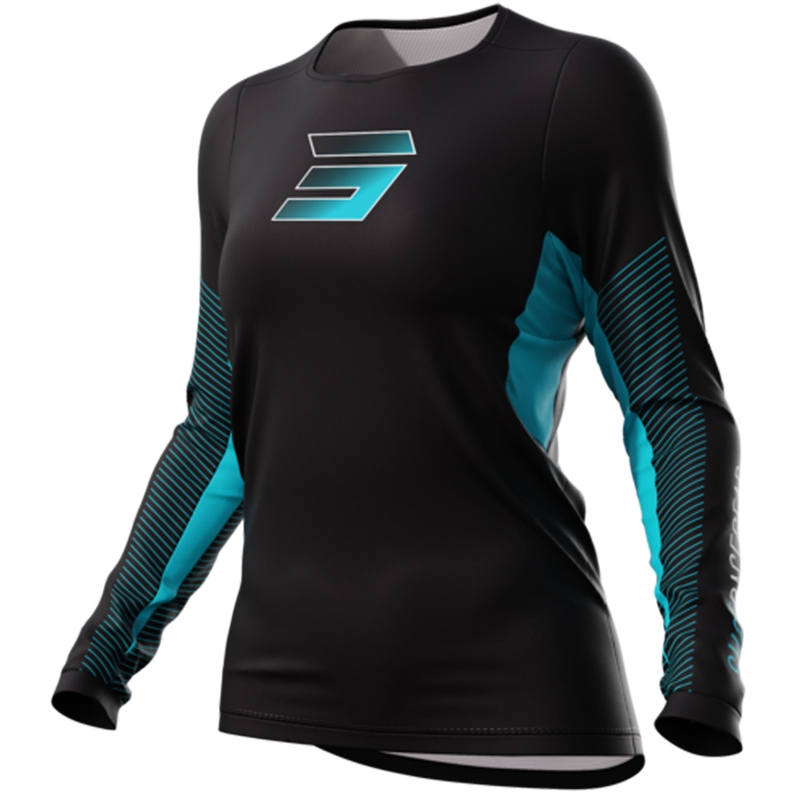 Damen Motocross Trikot Shot Venus blau Ausverkauf