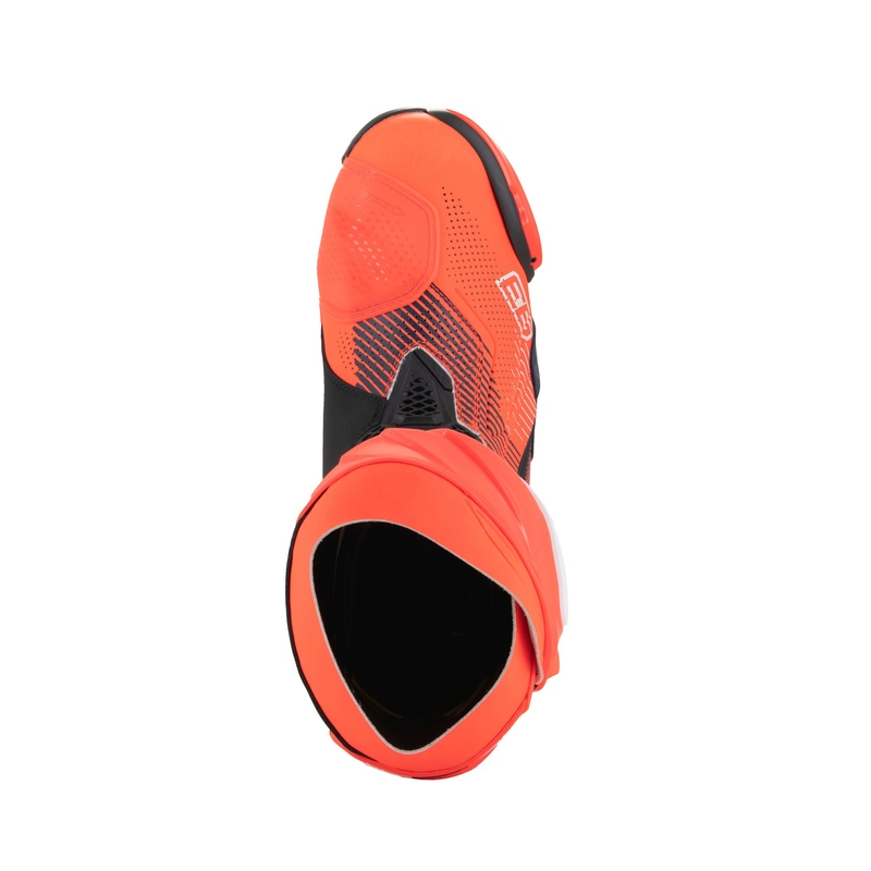 Motorradstiefel Alpinestars Supertech R Vented Limited Edition MM93 Marc Marquez Fluo Rot-Blau-Schwarz
