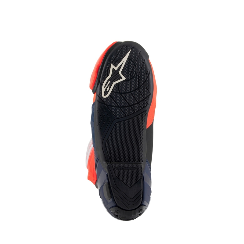 Motorradstiefel Alpinestars Supertech R Vented Limited Edition MM93 Marc Marquez Fluo Rot-Blau-Schwarz