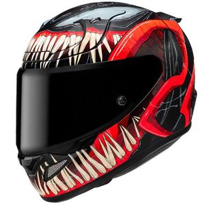 HJC RPHA 12 Venom 3 Marvel Schwarz-Roter Integralhelm