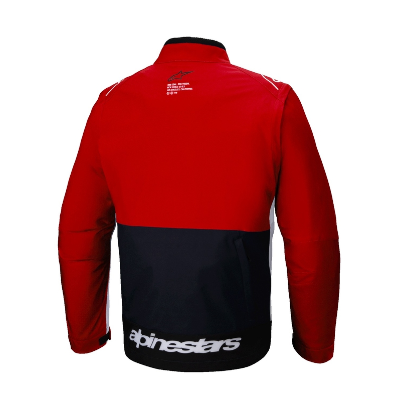Alpinestars Lite Dura Softshelljacke Schwarz-Rot-Weiß