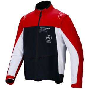Alpinestars Lite Dura Softshelljacke Schwarz-Rot-Weiß