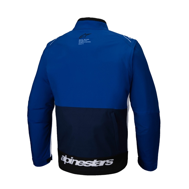 Softshelljacke Alpinestars Lite Dura Softshell blau-weiß