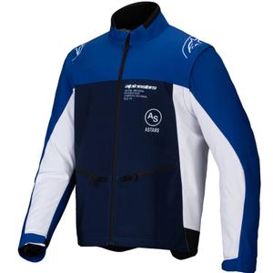 Softshelljacke Alpinestars Lite Dura Softshell blau-weiß
