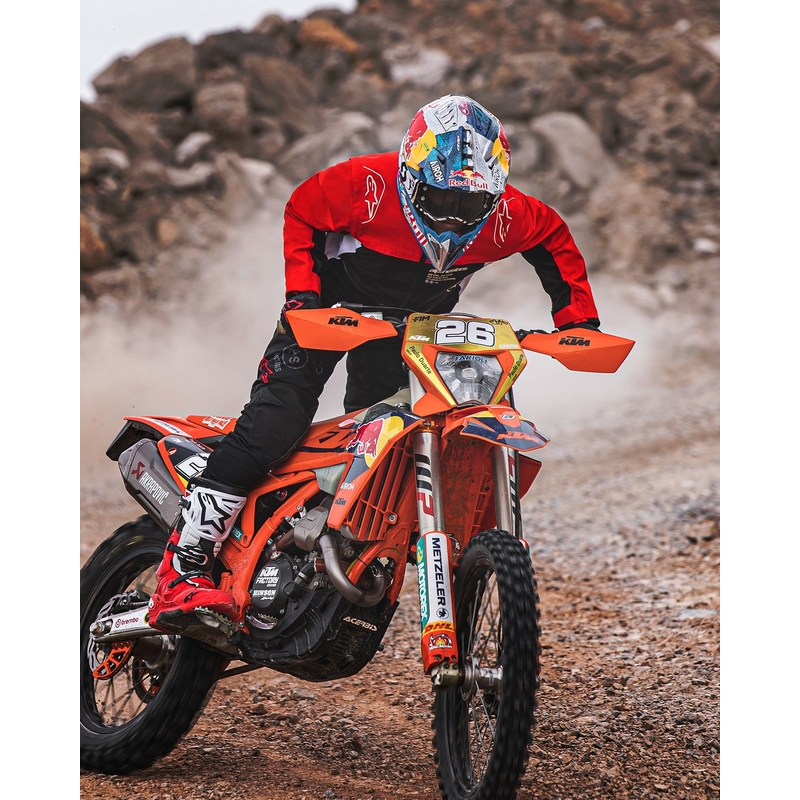 Alpinestars PRO-Dura Jacke Schwarz-Rot-Weiß