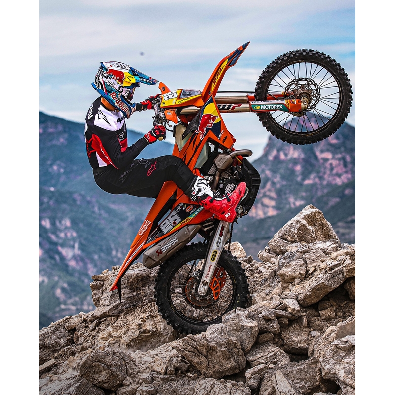 Alpinestars PRO-Dura Motocross-Trikot Schwarz-Rot-Weiß