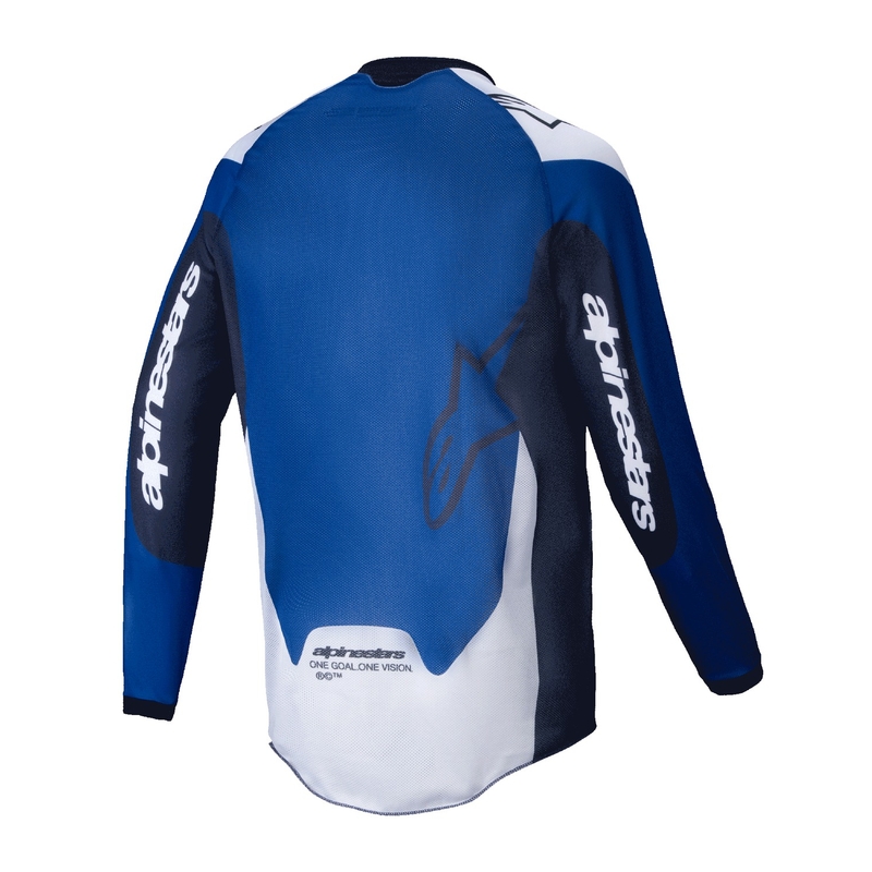 Alpinestars PRO-Dura Motocross-Trikot blau-weiß