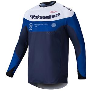 Alpinestars PRO-Dura Motocross-Trikot blau-weiß