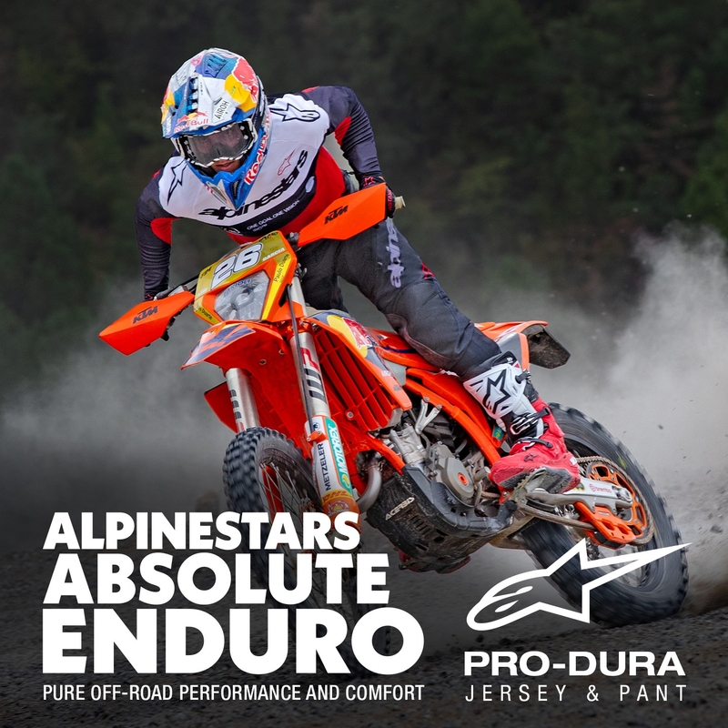 Alpinestars PRO-Dura Motocrosshose schwarz-weiß