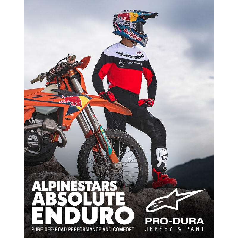 Alpinestars PRO-Dura Motocrosshose schwarz-weiß