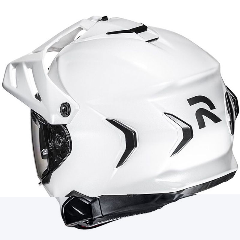Enduro-Motorradhelm HJC RPHA 60 Solid Pearl White