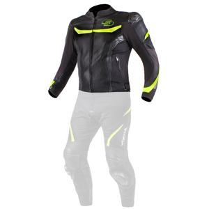 Herrenjacke Tschul 875 schwarz-fluo gelb Ausverkauf