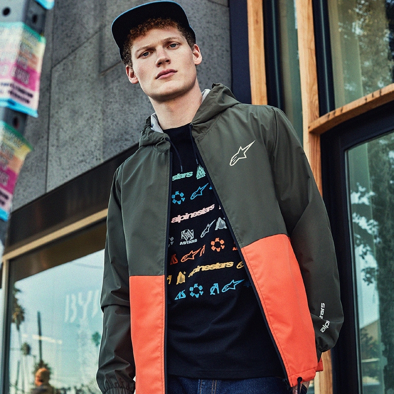 Alpinestars Speeded Windjacke grün-orange
