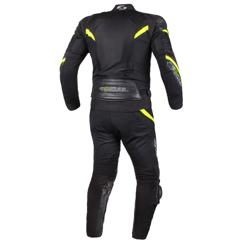 Herrenhose Tschul 875 schwarz-fluorgelb