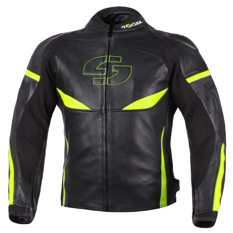 Herrenjacke Tschul 890 schwarz-fluo gelb Ausverkauf