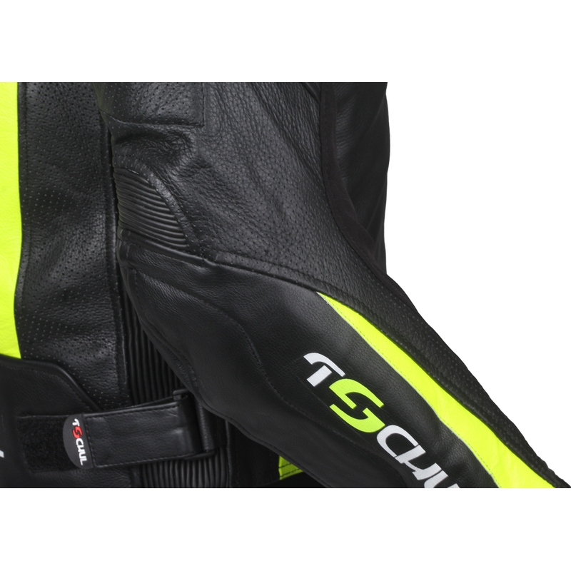 Herrenjacke Tschul 890 schwarz-fluo gelb Ausverkauf