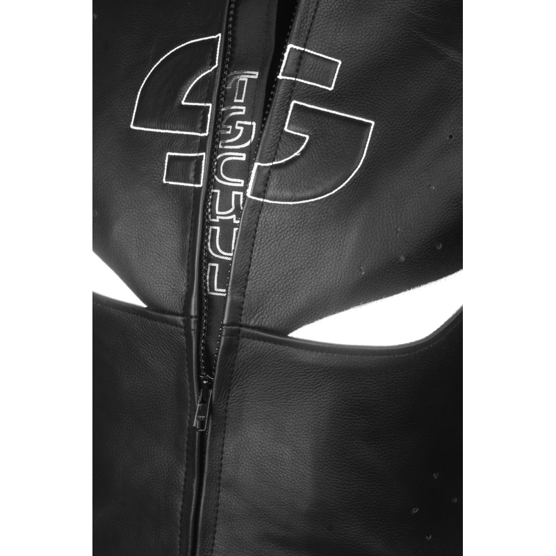 Herrenjacke Tschul 890 schwarz-weiß Ausverkauf