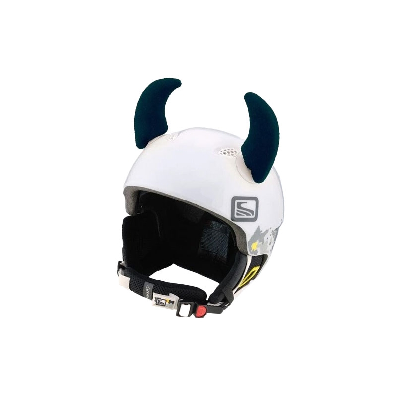 Crazy Ears Helmohren Hörner groß schwarz