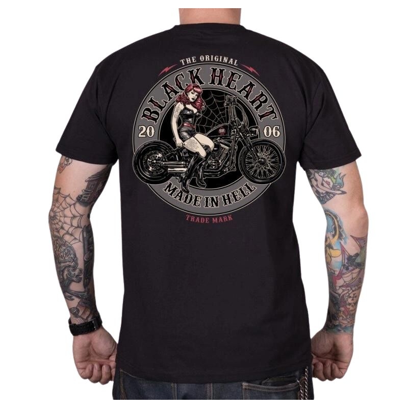 T-Shirt Black Heart Ember schwarz