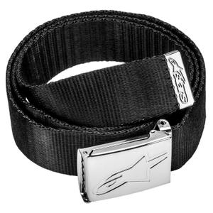 Alpinestars Ageless Webgürtel schwarz mit Chromschnalle