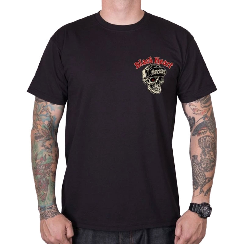 T-Shirt Black Heart Gravity schwarz