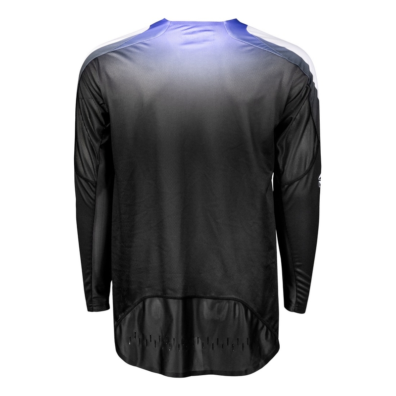 Motocross-Trikot FLY Racing Evolution schwarz-weiß-lila
