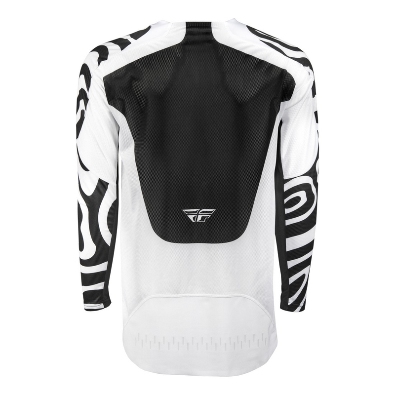 Motocross-Trikot FLY Racing Evolution weiß-schwarz