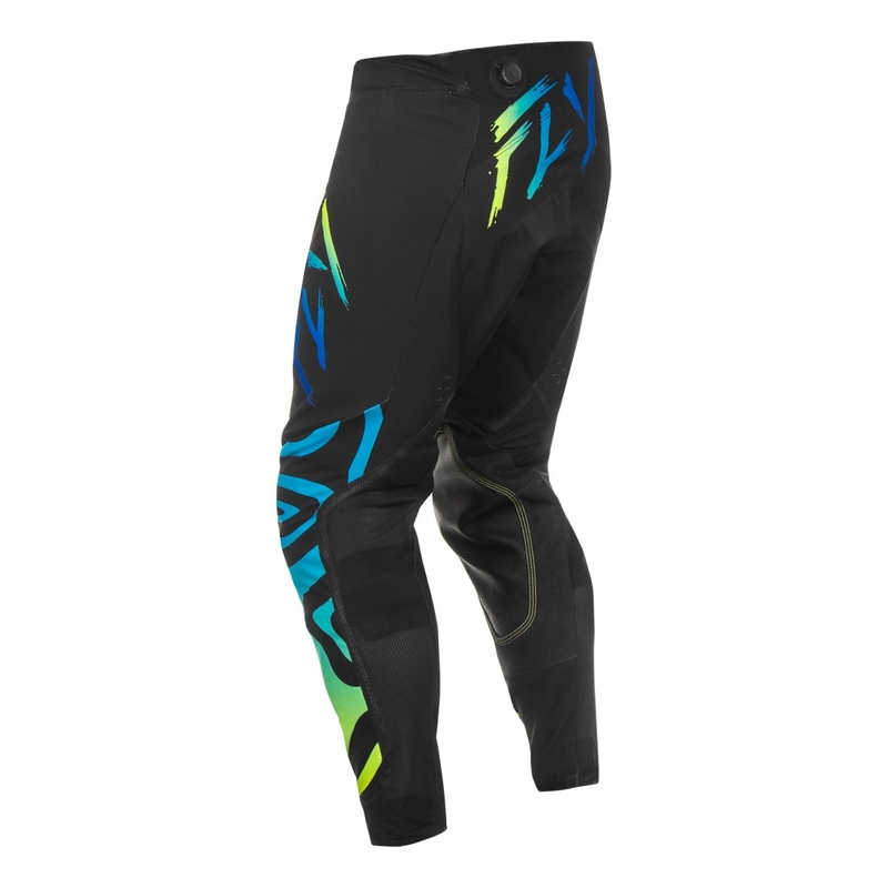 Motocross-Hose FLY Racing Evolution schwarz-blau-fluogelb