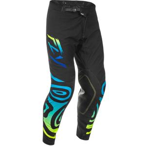 Motocross-Hose FLY Racing Evolution schwarz-blau-fluogelb