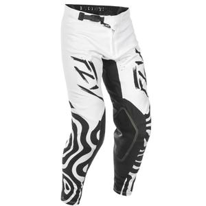 Motocrosshose FLY Racing Evolution weiß-schwarz